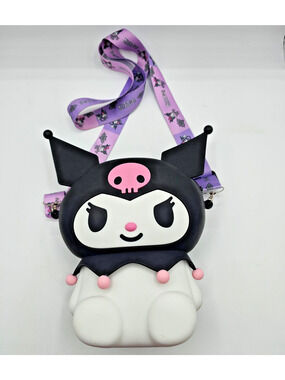 Kuromi Crossbody Bag Silicone by Sanrio Cat